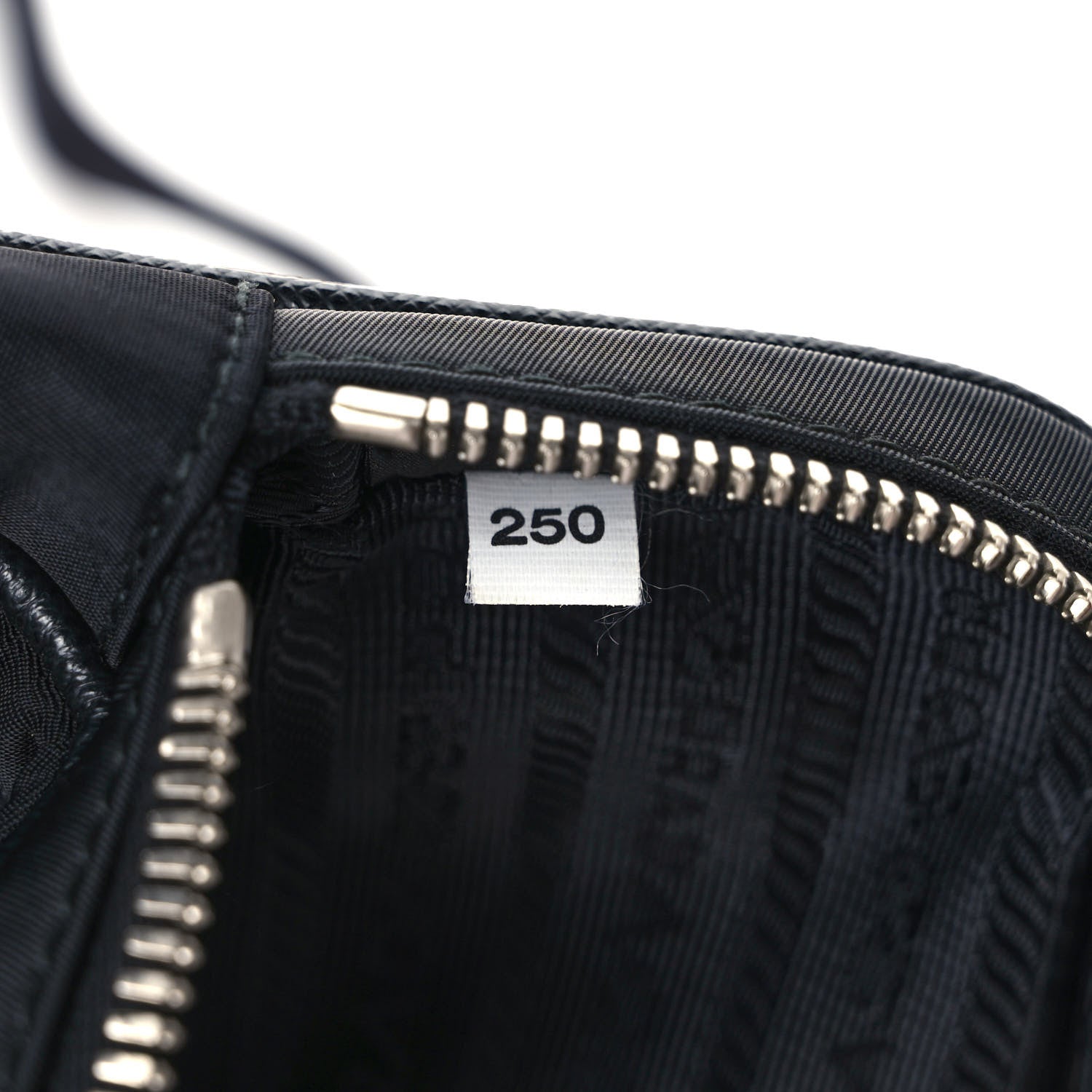 Prada Re-Nylon Saffiano Belt Bag Black Yellow 7 of 9