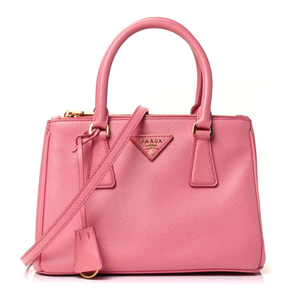 Prada Saffiano Mini Galleria Double Zip Tote Tamaris 1 of 4