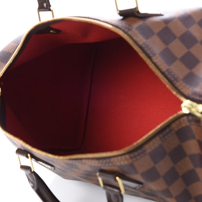 Louis Vuitton Damier Ebene Speedy Bandouliere 35 5 of 10