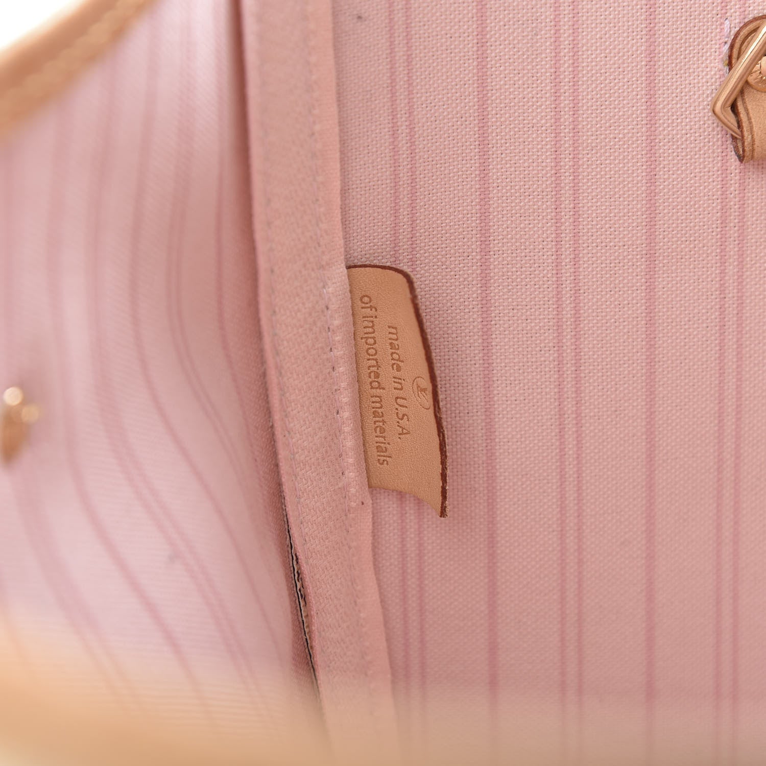 Louis Vuitton Damier Azur Neo Neverfull MM Rose Ballerine 7 of 12