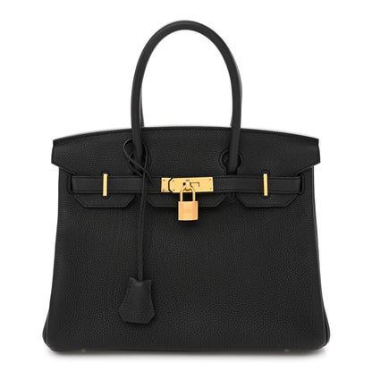 Hermes Togo Birkin 30 Black 1 of 11