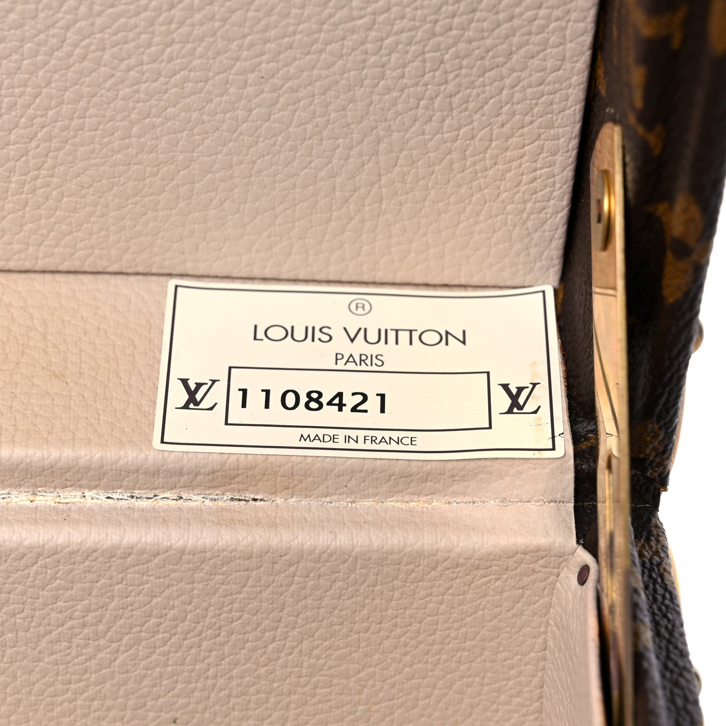 Monogram Boite Flacons Beauty Train Trunk Case