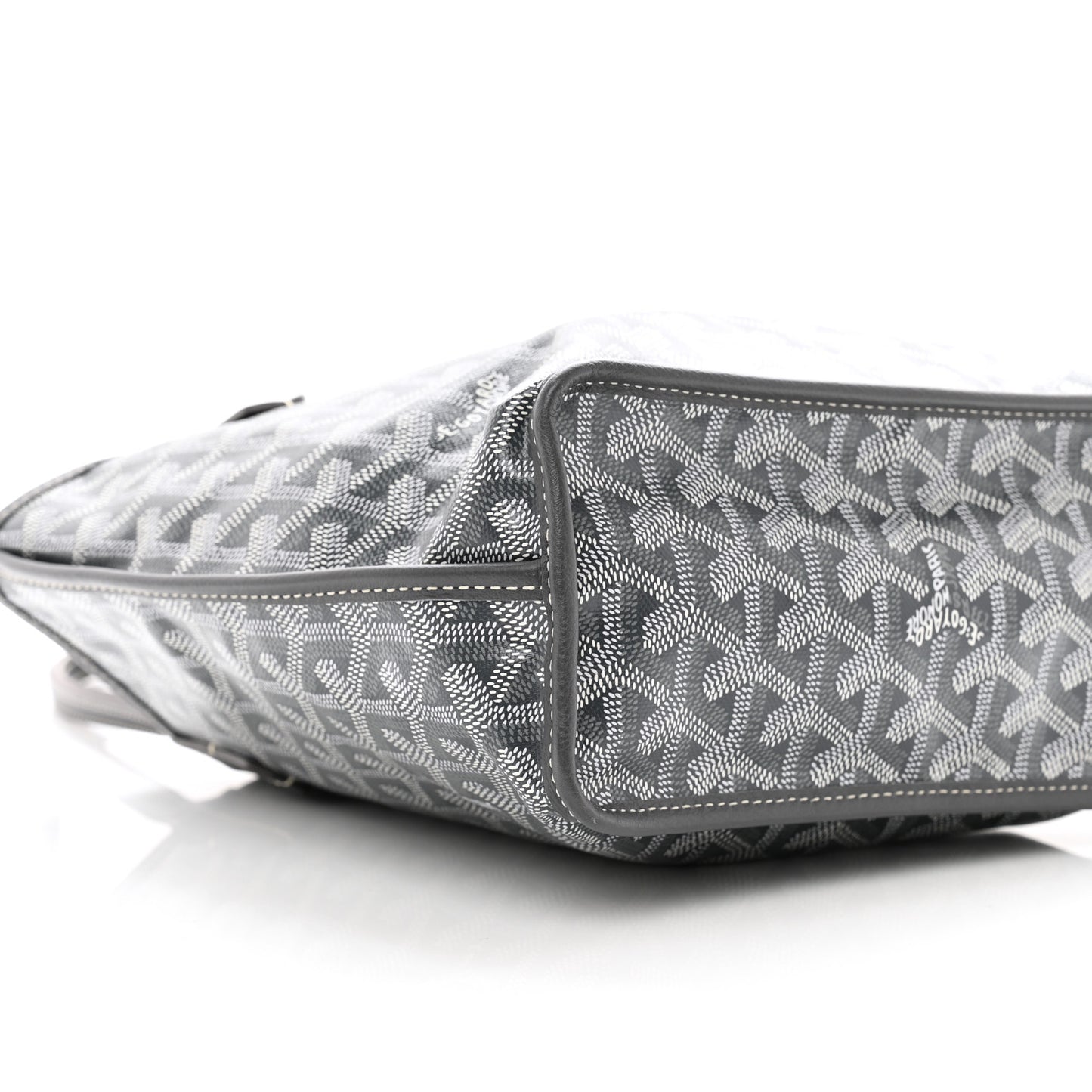 Goyardine Reversible Mini Anjou Grey