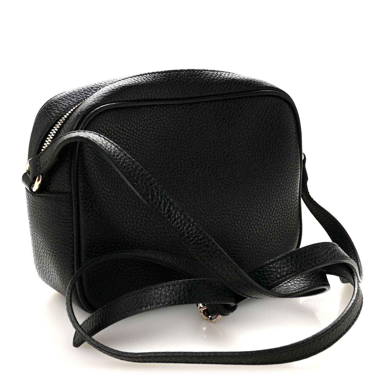 Gucci Pebbled Calfskin Small Soho Disco Bag Black 5 of 19