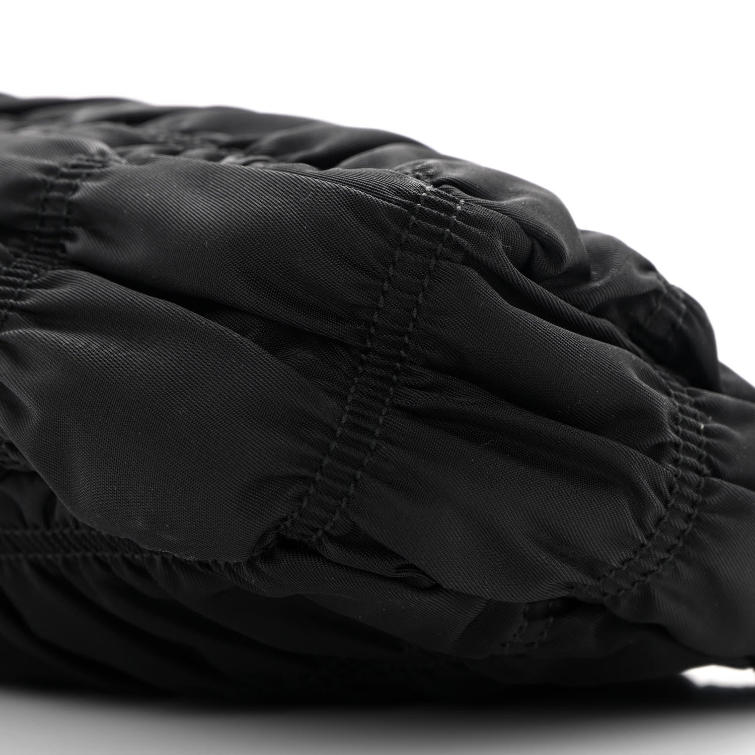 Prada Tessuto Nylon Gaufre Pochette Black 10 of 16
