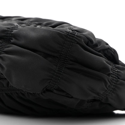 Prada Tessuto Nylon Gaufre Pochette Black 10 of 16