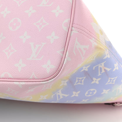 Louis Vuitton Monogram Escale Neverfull MM Pastel 17 of 19
