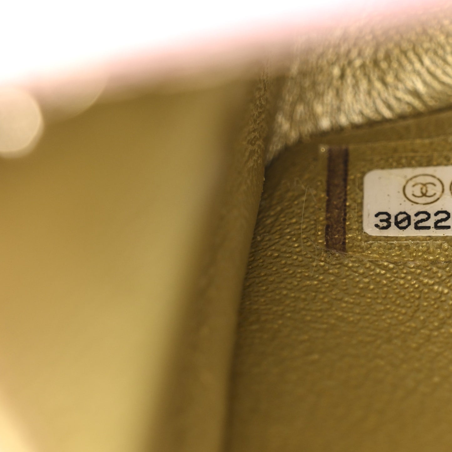 Metallic Goatskin Quilted Mini 2.55 Reissue Flap Multicolor