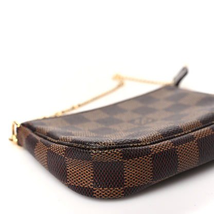 Louis Vuitton Damier Ebene Mini Pochette Accessories 8 of 10