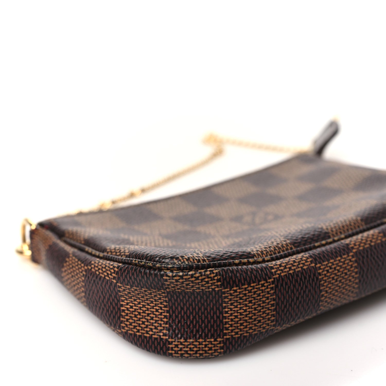Louis Vuitton Damier Ebene Mini Pochette Accessories 8 of 10