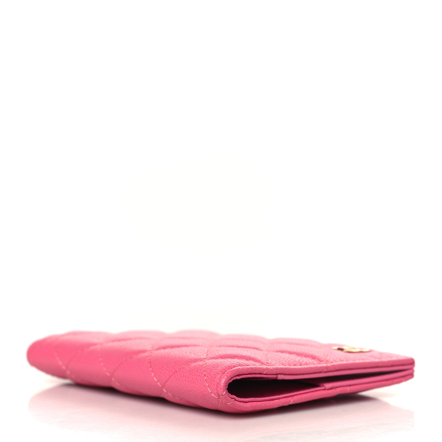 Chanel Caviar Quilted Passport Holder Pink 3 of 7