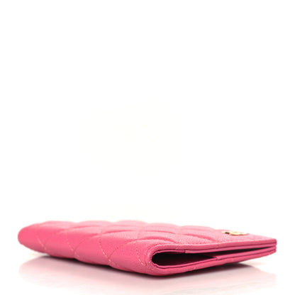 Chanel Caviar Quilted Passport Holder Pink 3 of 7