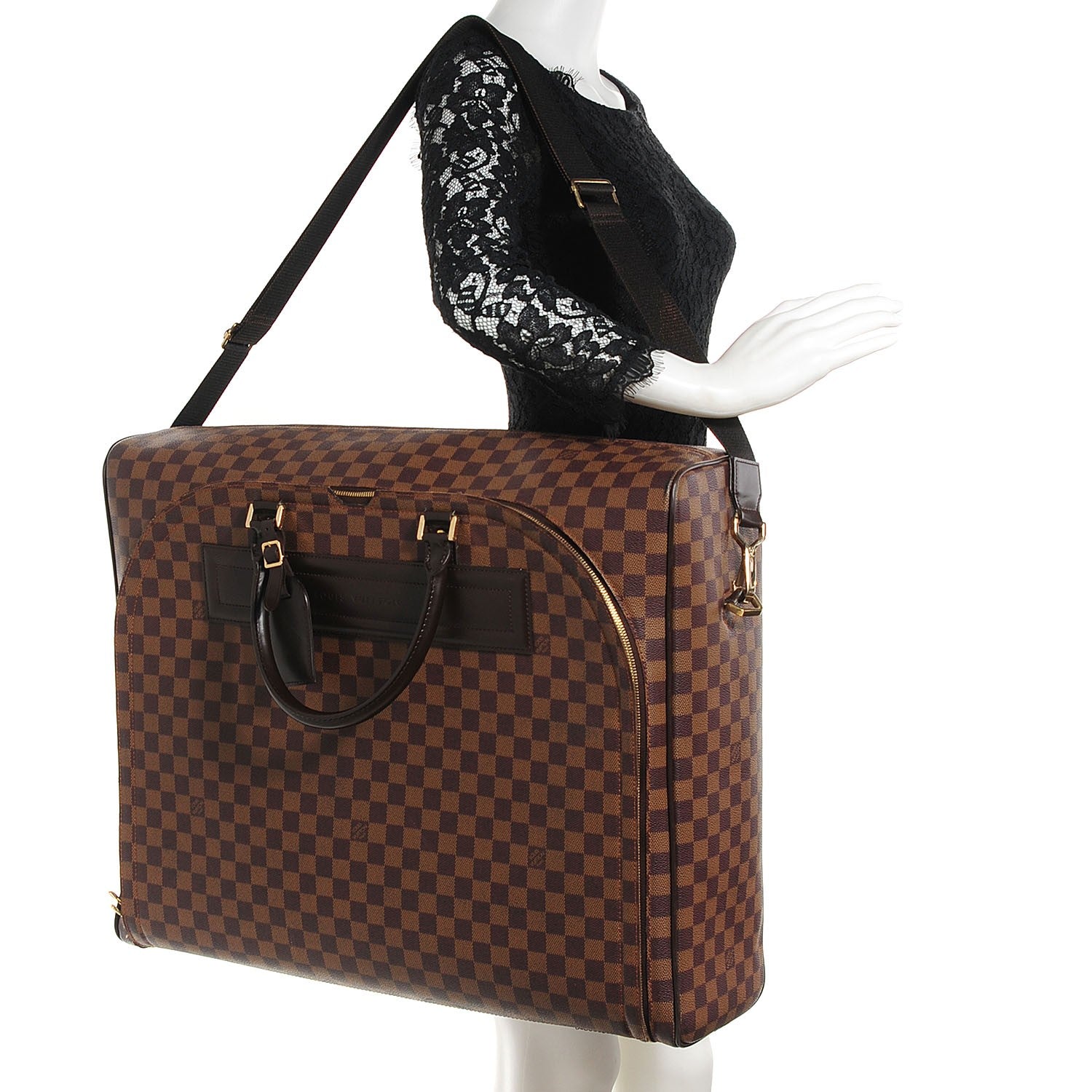 Louis Vuitton Damier Ebene Nolita MM Bag 2 of 7