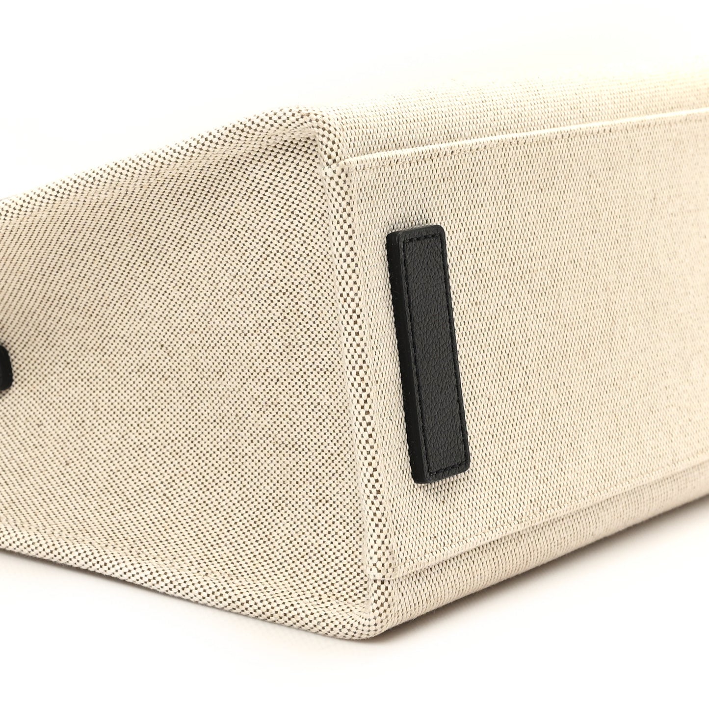 Canvas Calfskin La Medusa Tote Bag Beige