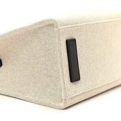 Versace Canvas Calfskin La Medusa Tote Bag Beige 9 of 10