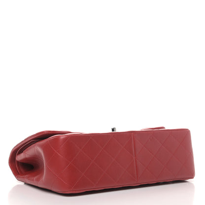 Chanel Lambskin Quilted Jumbo Double Flap Red 3 of 6