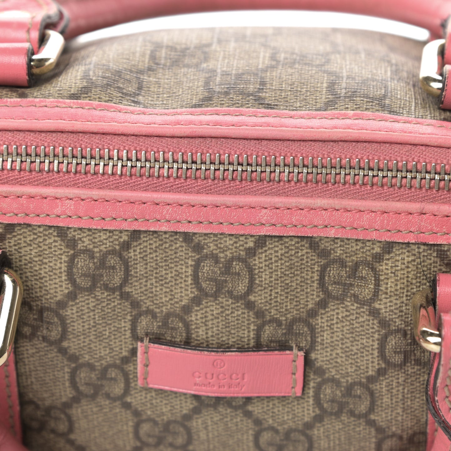 GG Plus Monogram Small Joy Boston Pink