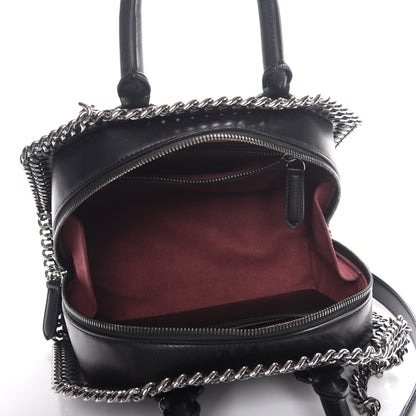 Stella McCartney Eco Alter Nappa Mini Falabella Box Top Handle Bag Black 7 of 8