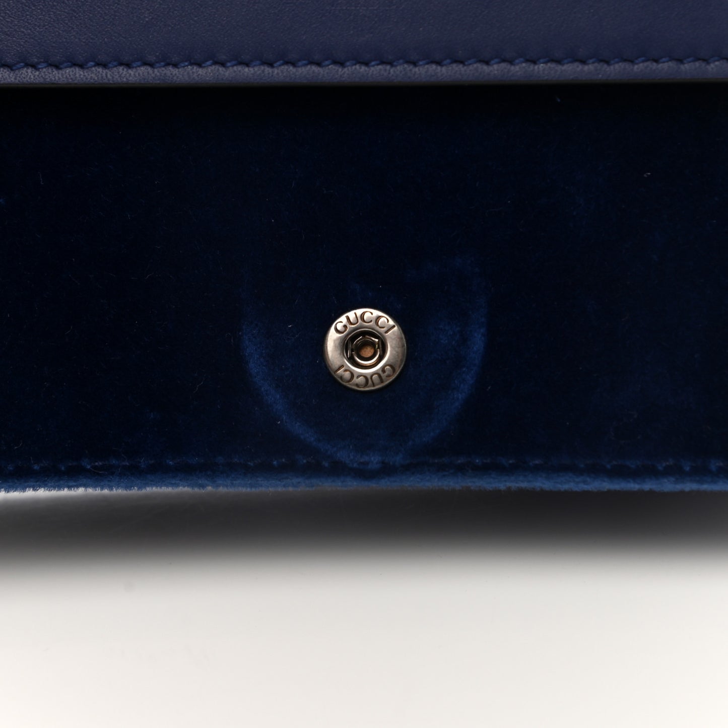 Velvet Super Mini Dionysus Shoulder Bag Cobalt