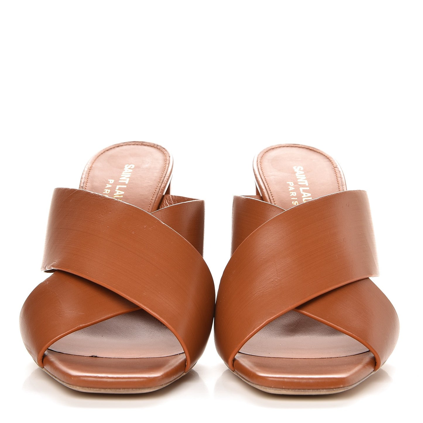 Calfskin LouLou Mules 37 Dune