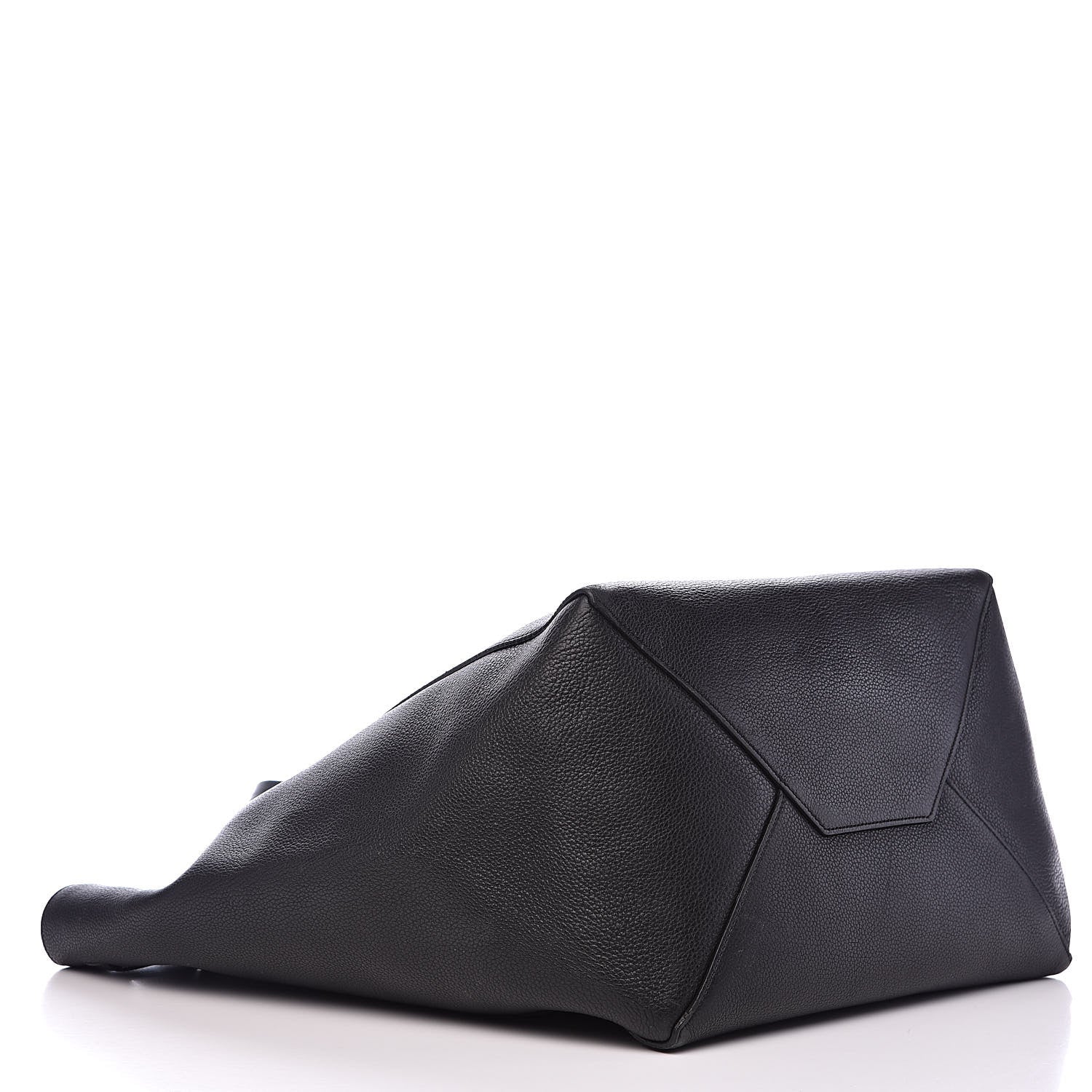Celine Soft Grained Calfskin Medium Cabas Phantom Black 4 of 15