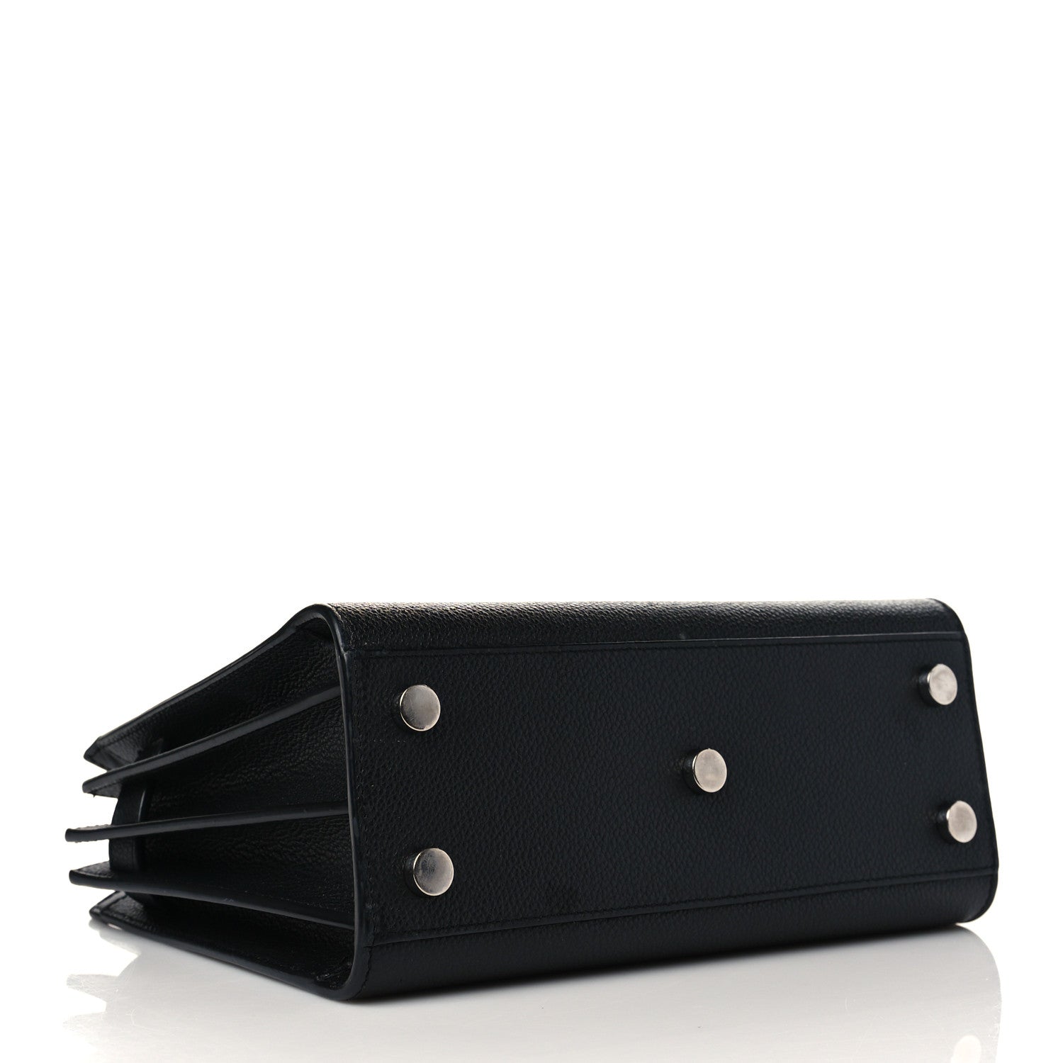 Saint Laurent Grained Calfskin Nano Sac De Jour Black 4 of 7