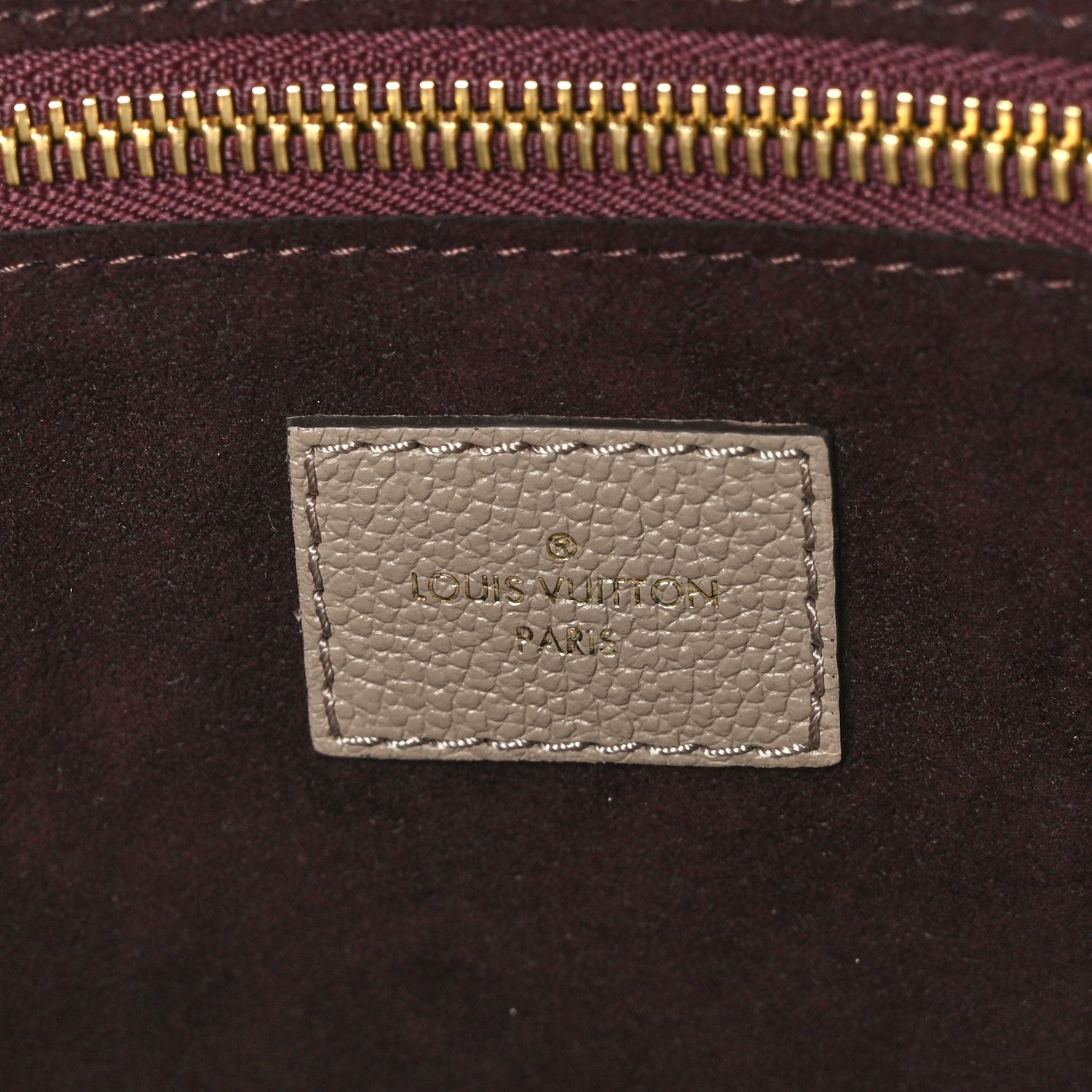 Louis Vuitton Empreinte Monogram Giant Neverfull MM Tourterelle 7 of 9