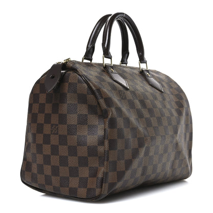 Louis Vuitton Damier Ebene Speedy 30 3 of 10