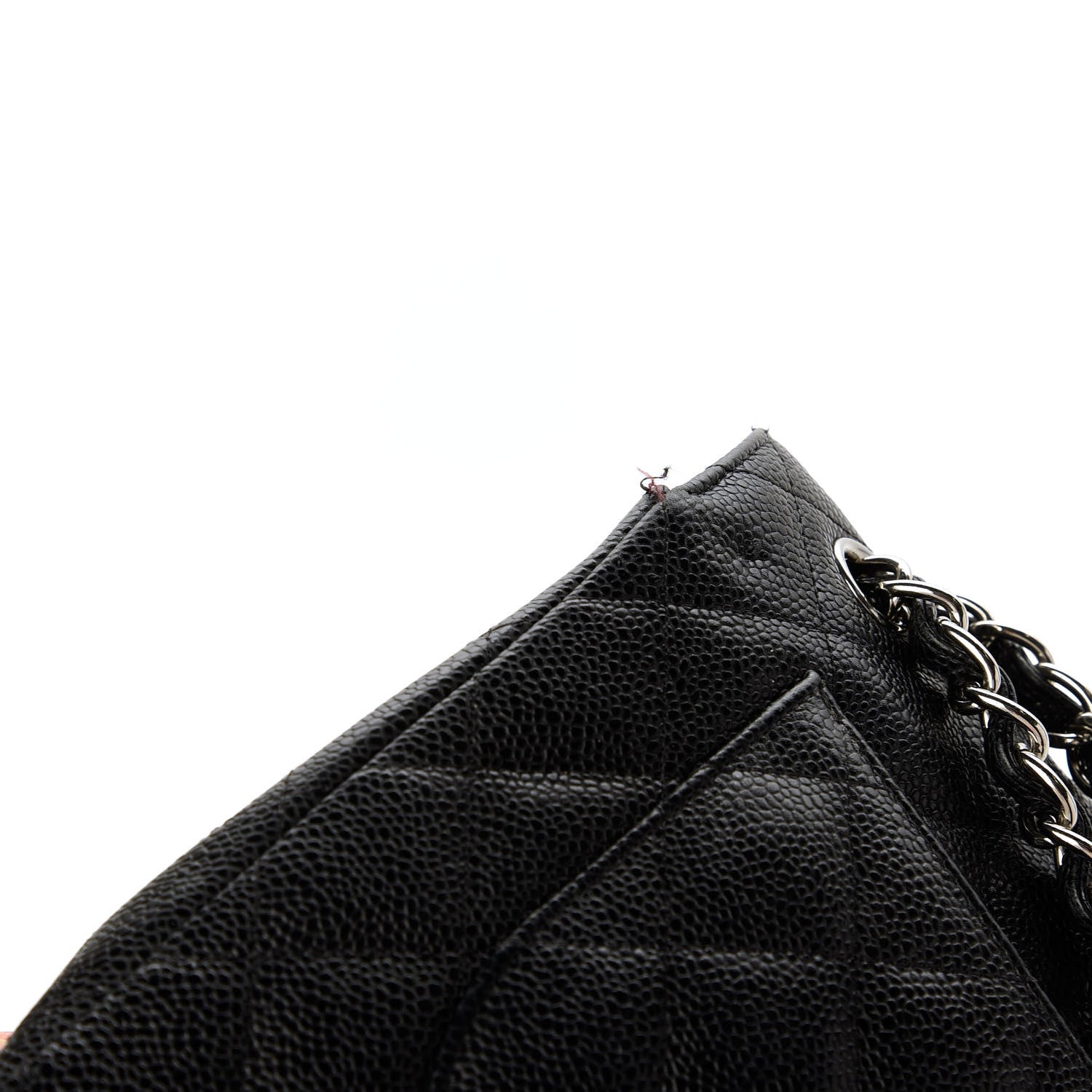 Chanel Caviar Quilted Jumbo Double Flap Black 10 of 10