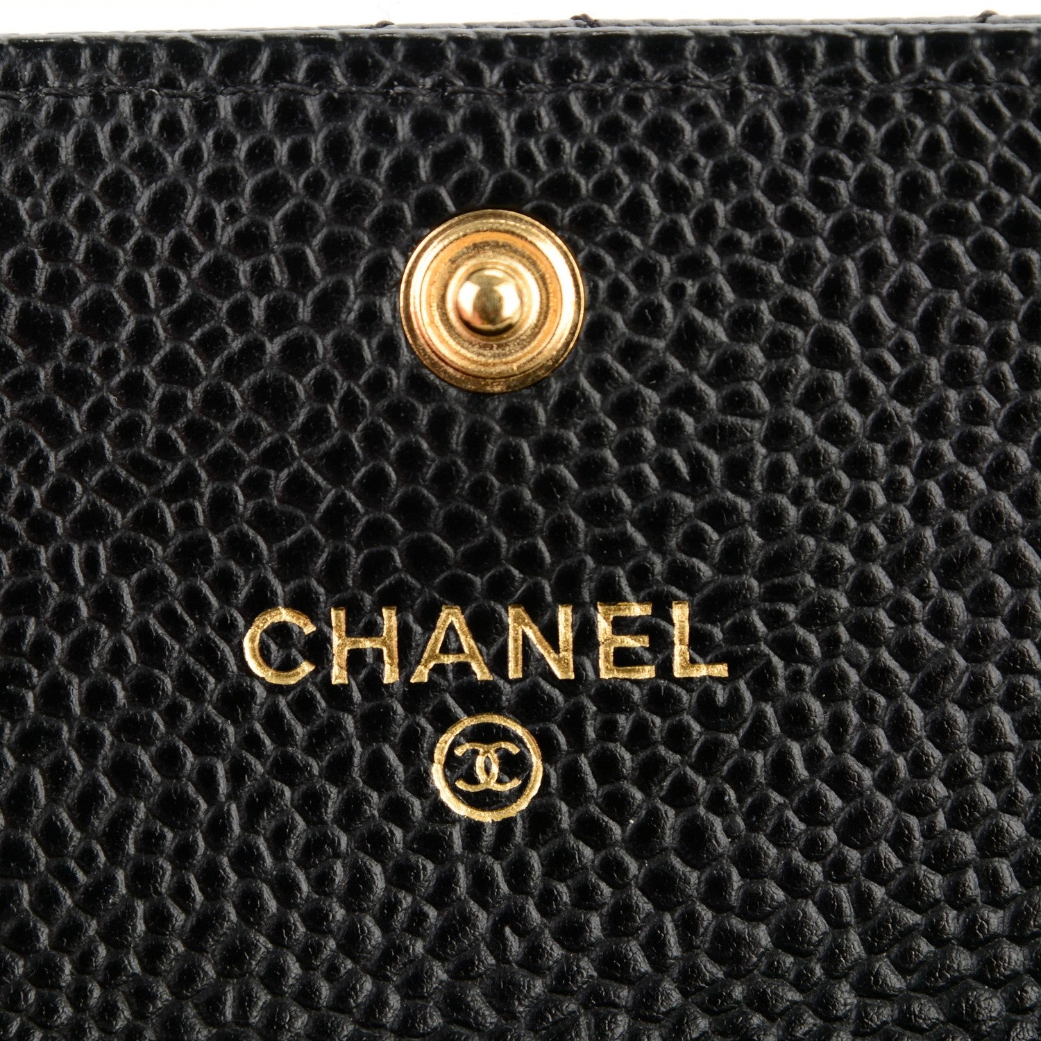 Chanel Caviar Quilted Flap Card Holder Black 5 of 6