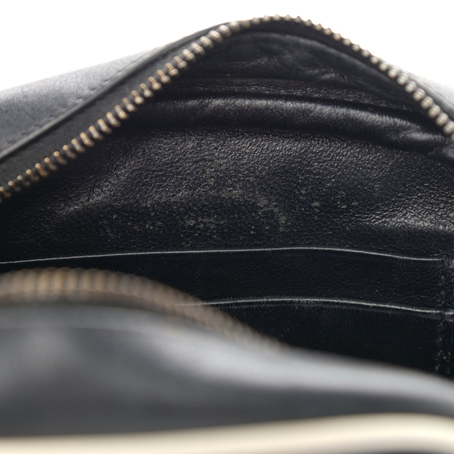 Nappa Monogram Blogger Bag Black White