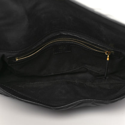 Fendi Nappa FF 1974 Embossed Baguette Black 5 of 6
