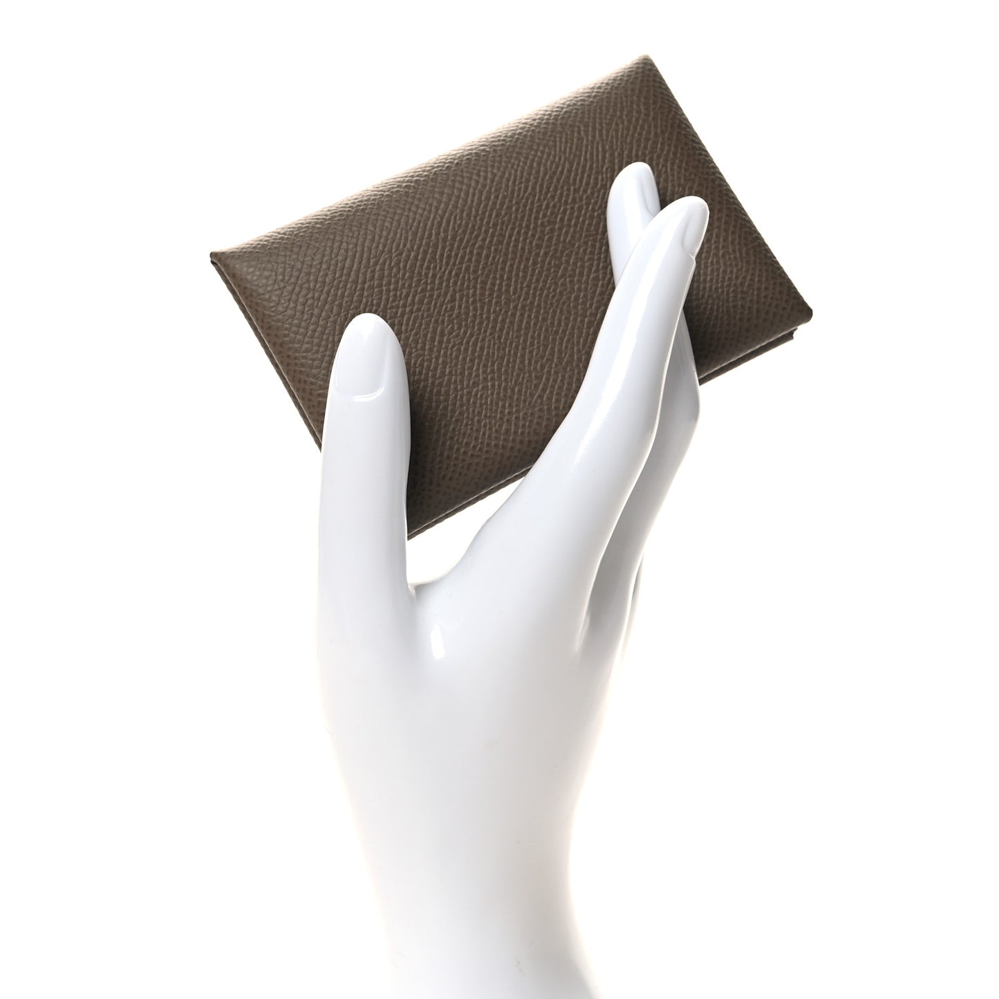 Epsom Calvi Card Case Etoupe