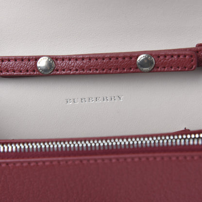 Burberry Hayes Goatskin D-Ring Mini Bag Crimson 8 of 9