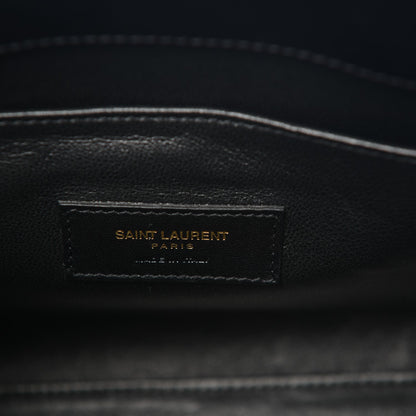 Saint Laurent Calfskin Love Patchwork Baby Sac De Jour Black 7 of 8