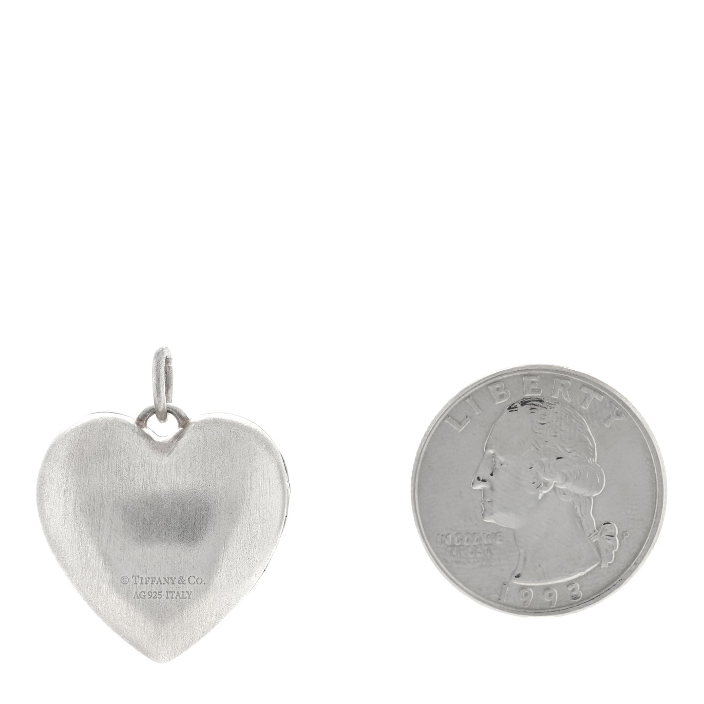 Sterling Silver Ziegfeld Daisy Heart Locket Pendant