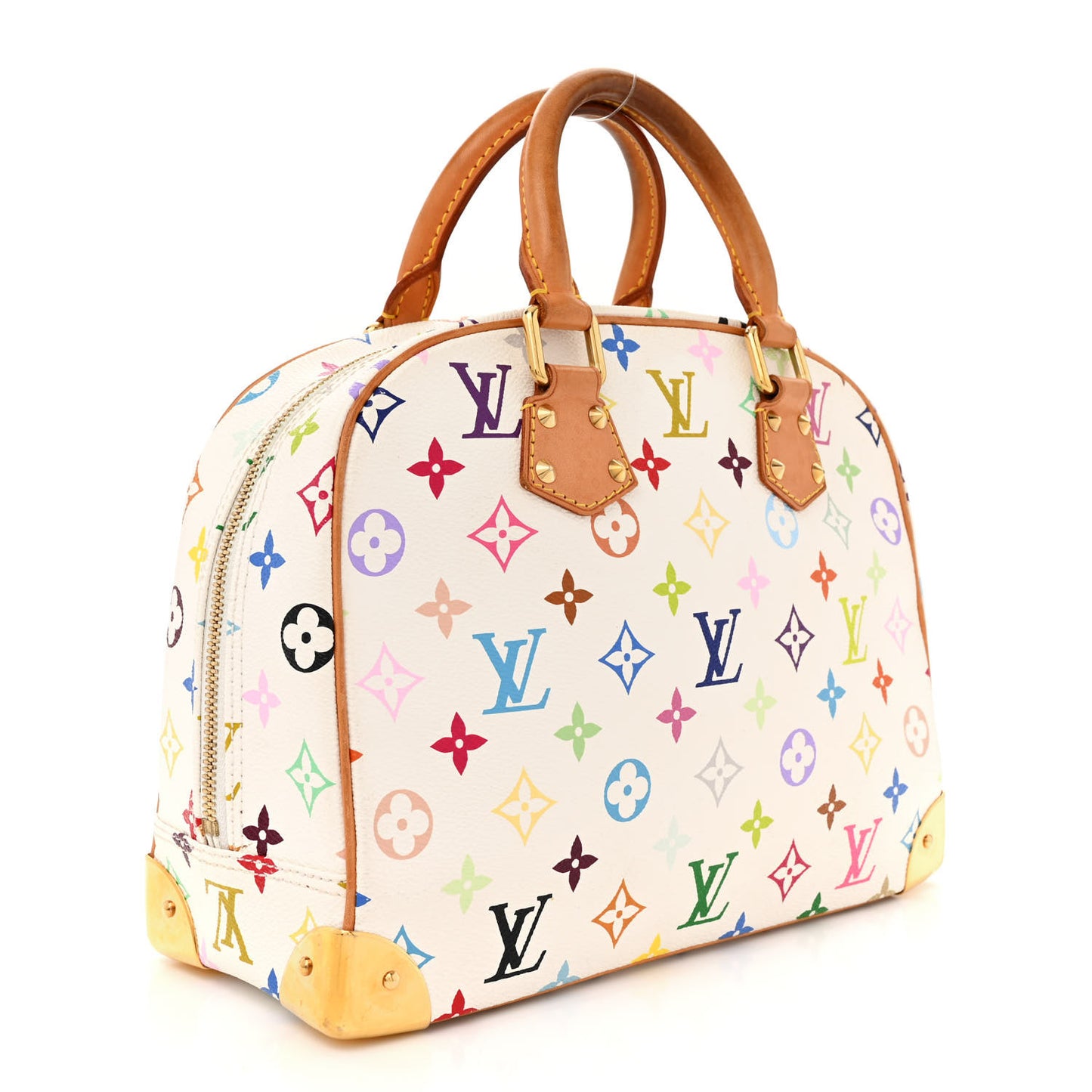 Monogram Multicolor Trouville White