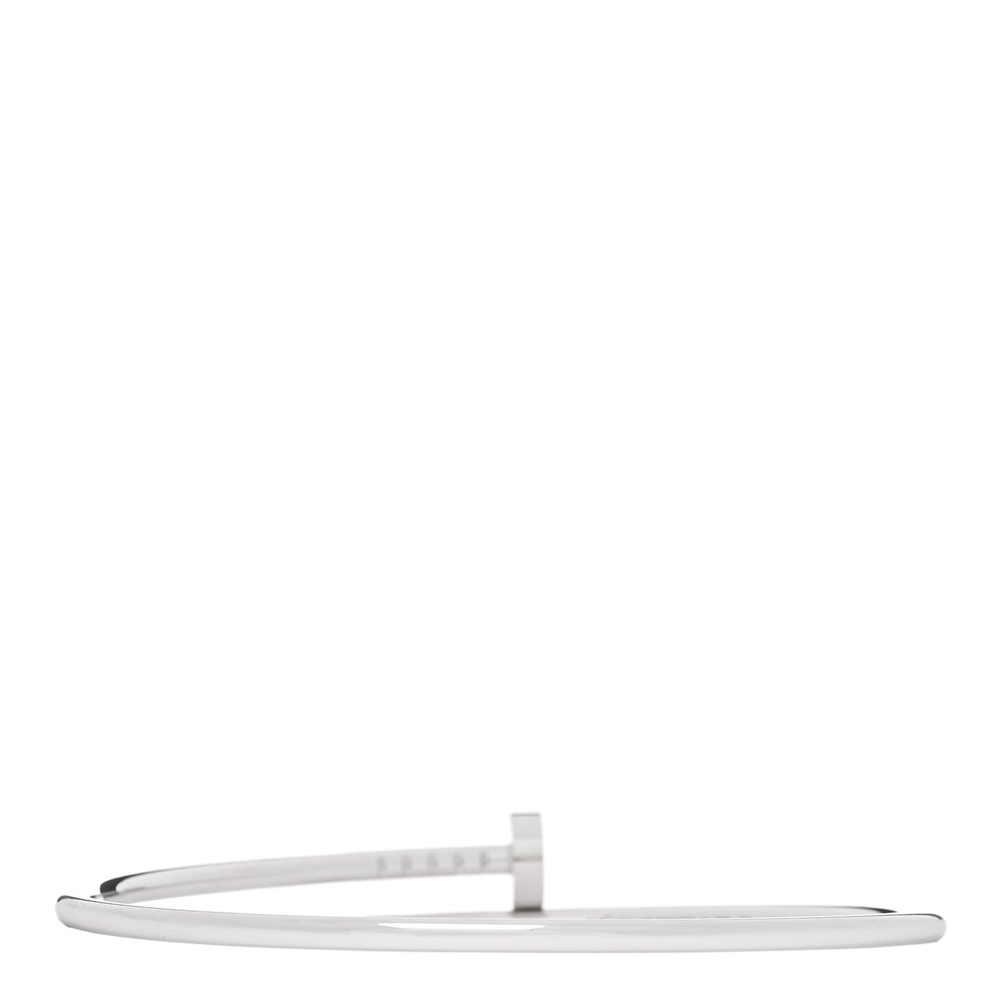 18K White Gold Small Juste Un Clou Bracelet