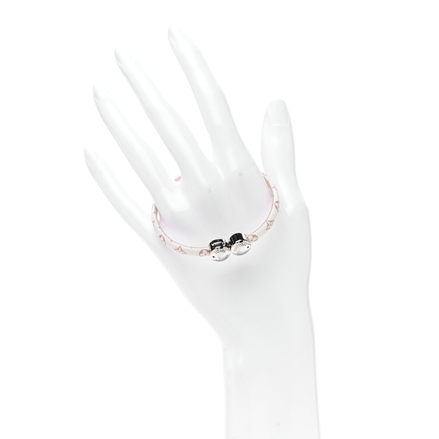 Monogram Mini Historic Bracelet 19 White
