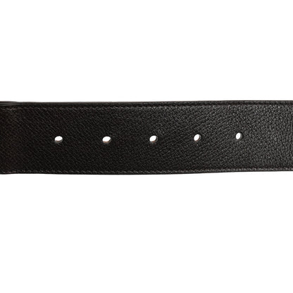 Gucci Nylon Calfskin Double G Web 40mm Belt 100 40 Green Red Cuir 5 of 5