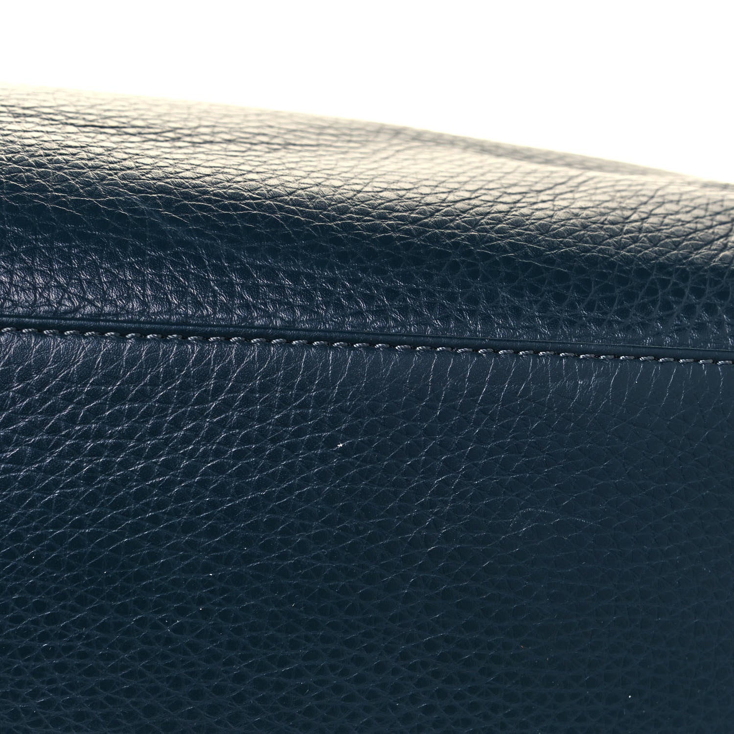 Chanel Calfskin Cerf Executive Shopper Tote Blue 17 of 17