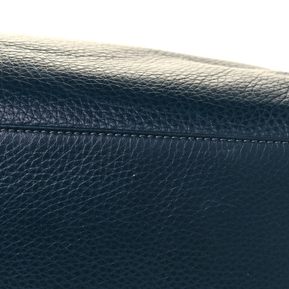 Chanel Calfskin Cerf Executive Shopper Tote Blue 17 of 17