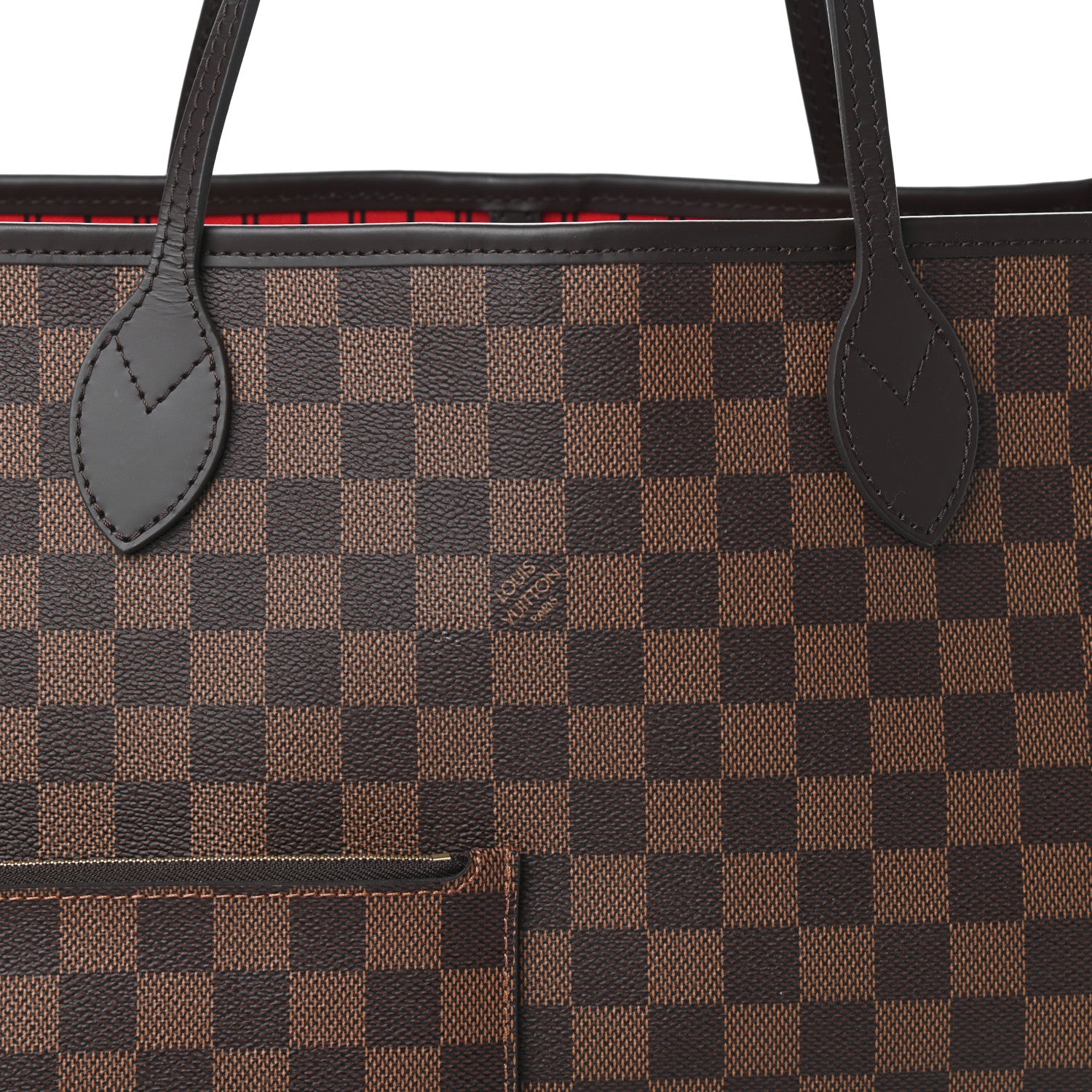 Louis Vuitton Damier Ebene Neo Neverfull MM 7 of 9