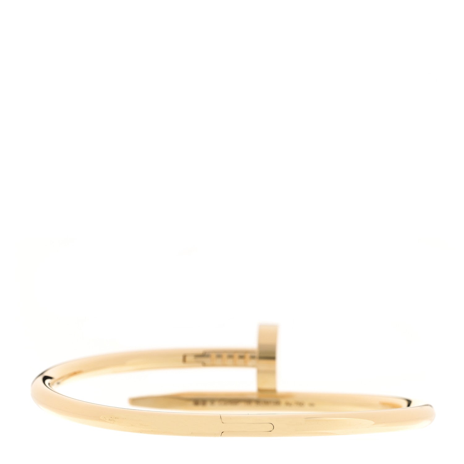 Cartier 18K Yellow Gold Juste Un Clou Bracelet 16 2 of 5