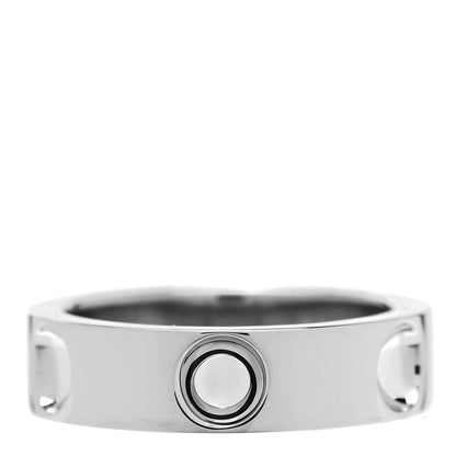 Louis Vuitton 18K White Gold Empreinte Ring 48 4.5 3 of 4
