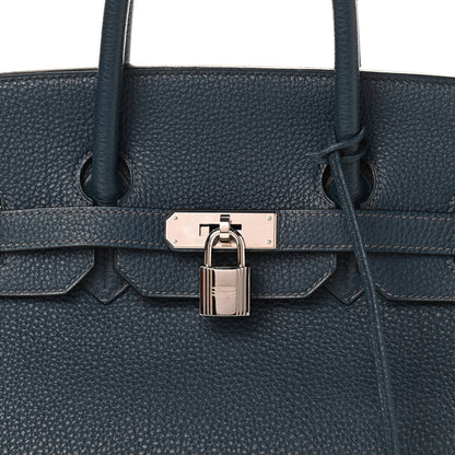 Hermes Togo Birkin 35 Bleu De Prusse 9 of 10