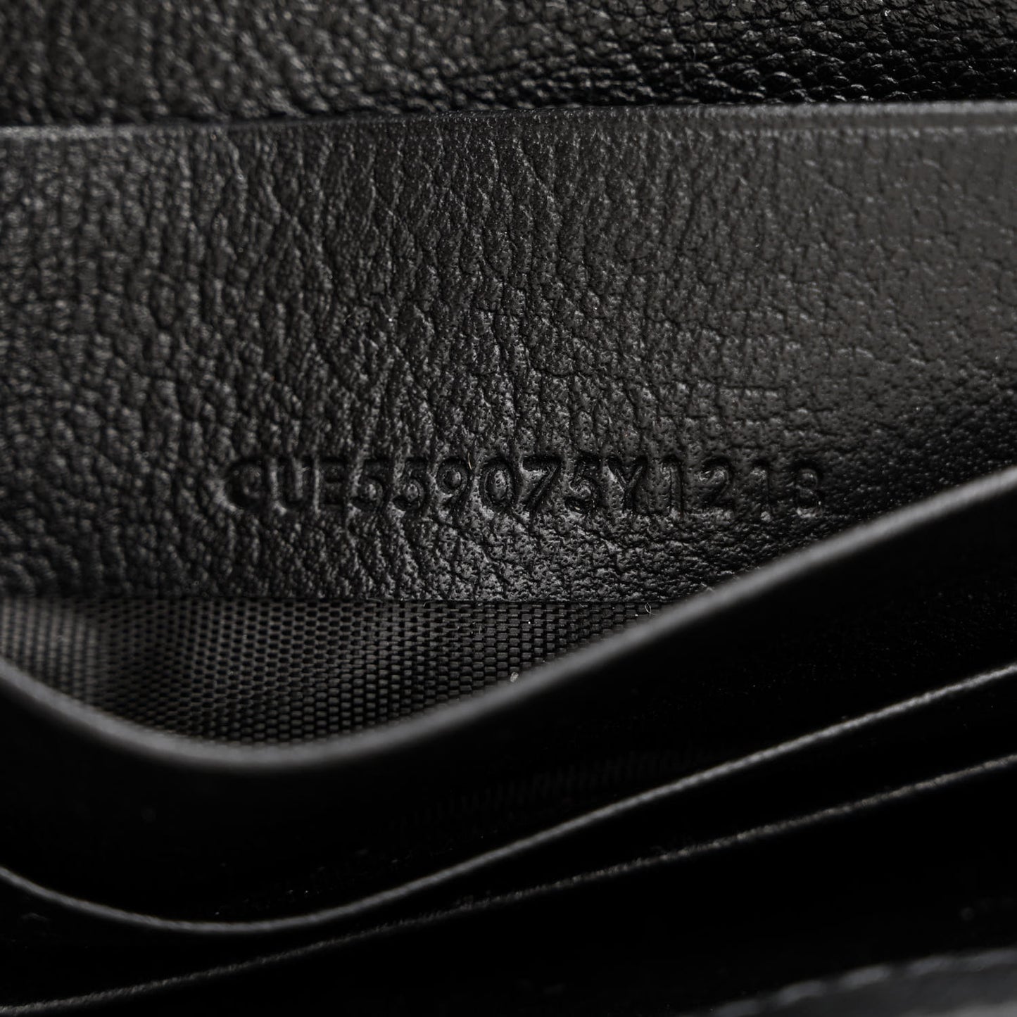 Calfskin Monogram Belle de Jour Chain Clutch Black