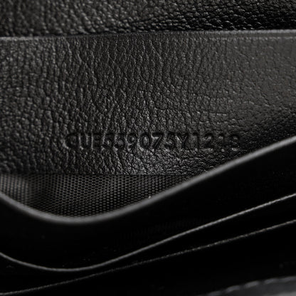 Saint Laurent Calfskin Monogram Belle de Jour Chain Clutch Black 7 of 11