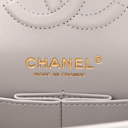 Chanel Caviar Quilted Small Double Flap Grey 6 of 8
