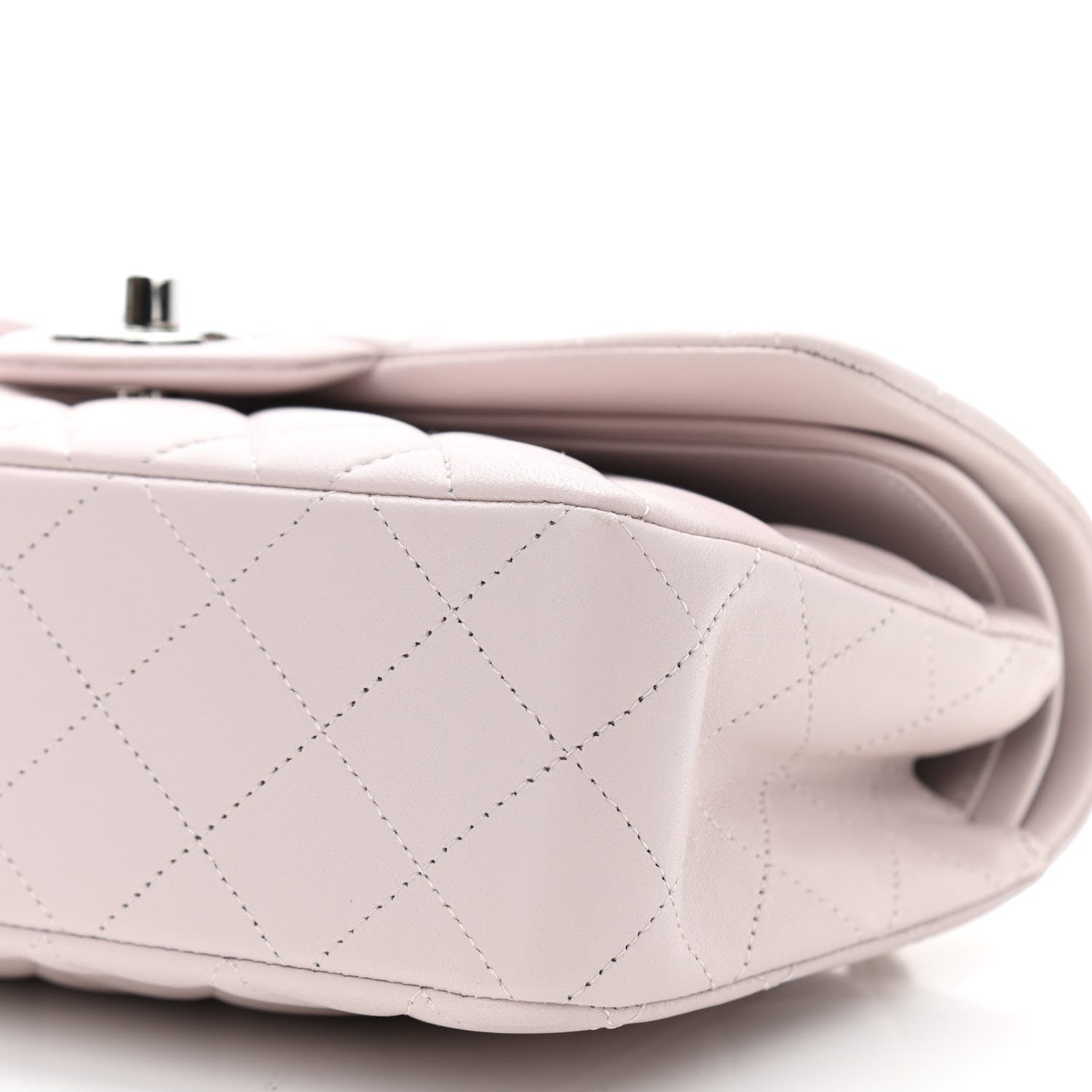 Chanel Lambskin Quilted Small Double Flap Light Purple 10 of 10